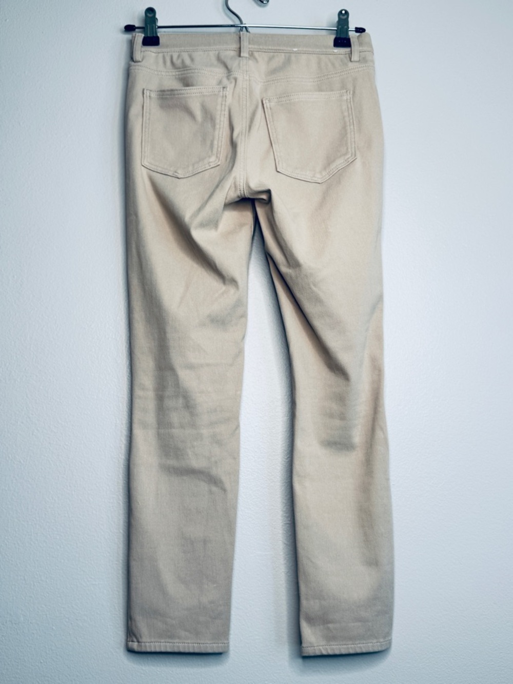 Uniqlo Cotton Denim Cropped Stretch Petite Friendly Skinny Pants XS Waist 24-25"